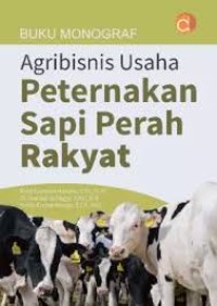 AGRIBISNIS PETERNAKAN SAPI PERAH RAKYAT