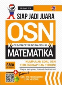 Image of SIAP JADI JUARA OSN OLIMPIADE SAINS NASIONAL MATEMATIKA